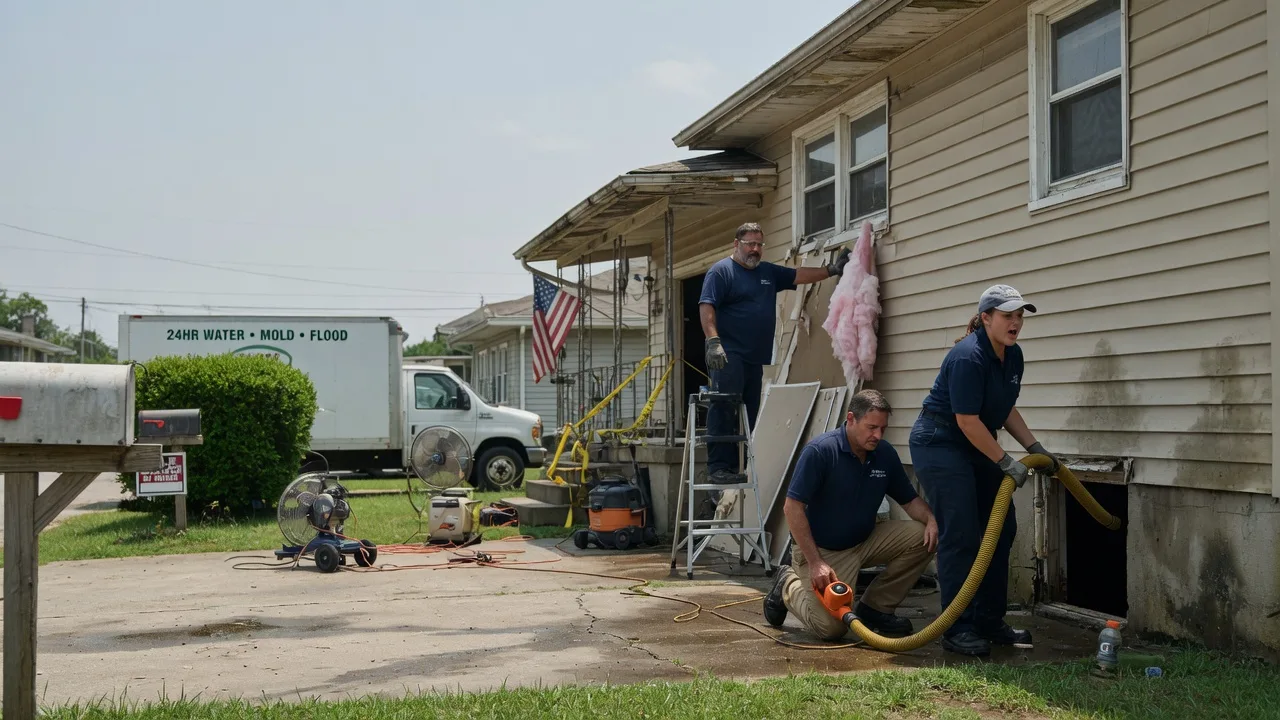 Water Damage Repair in Laverne, OK near me